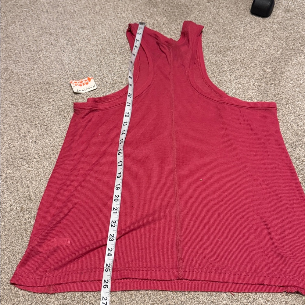 FP Movement Love Tank Wild Raspberry Ribbed Racerback NWT Large - Picture 7 of 14